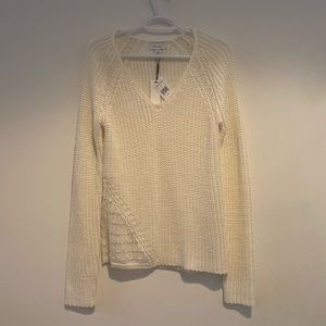 Calvin Klein Cream Sweater - Brand new with tags. Size Small.